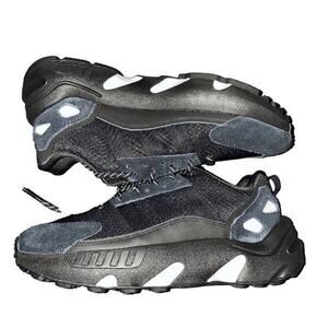 Adidas OriginalZX 22 Boost GY6701 Black Marathon Running Shoes Men's Size 10